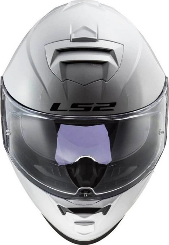LS2 FF800 STORM II SOLID helmet - Gloss White, S