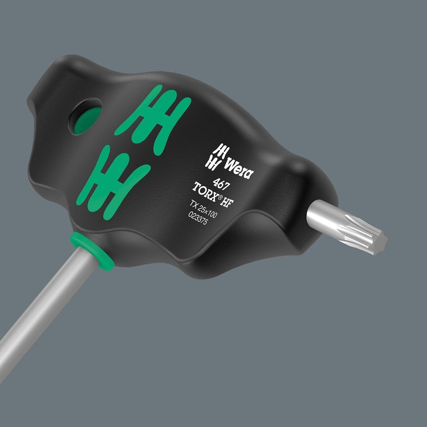 Wera screwdriver set T-handle Hex plus torx, 7 pieces, Black