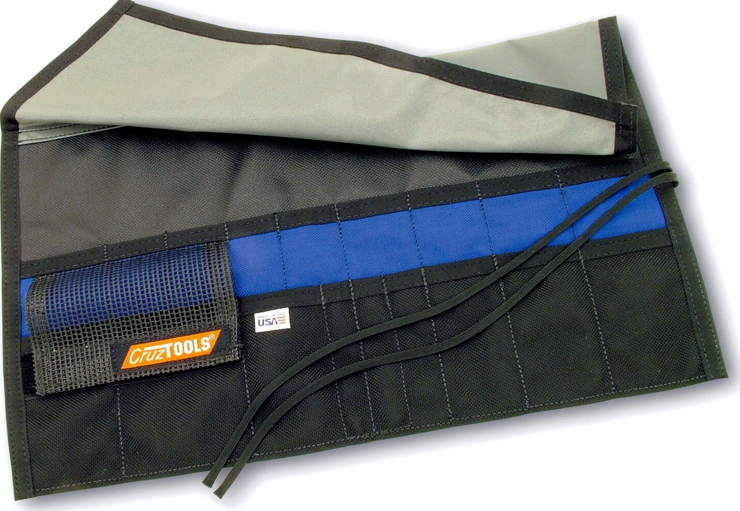 Cruztools, roll-up tool pouch, Black