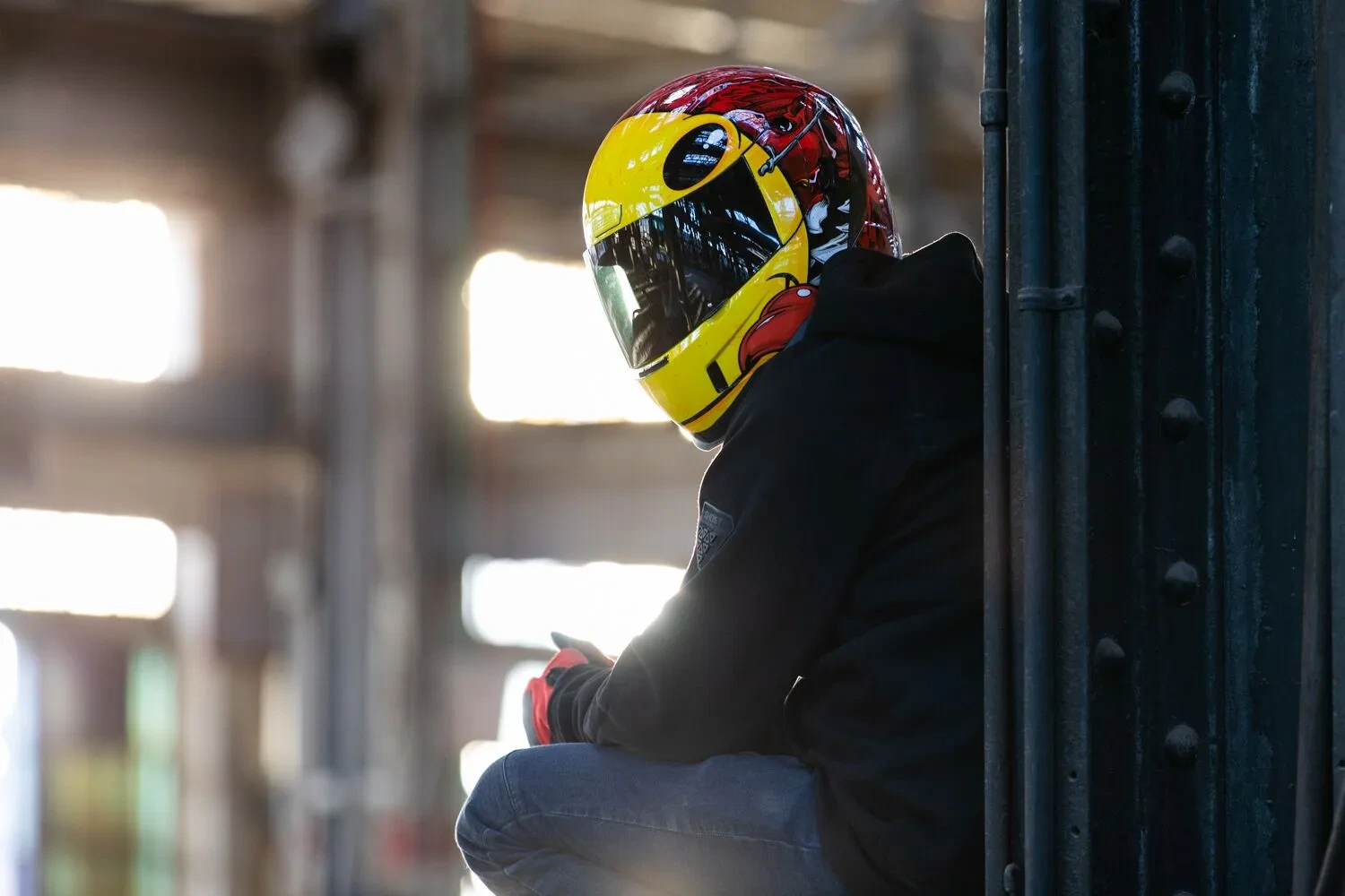 HELMET AIRFORM MIPS BROZAK RED XS