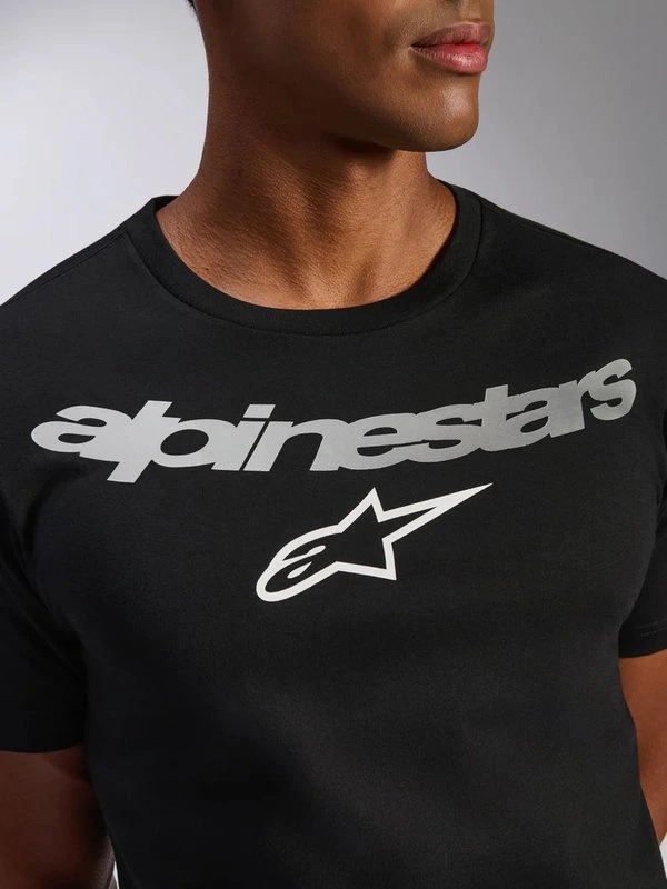 Alpinestars T-Shirt Collared SS CSF Black, XXL
