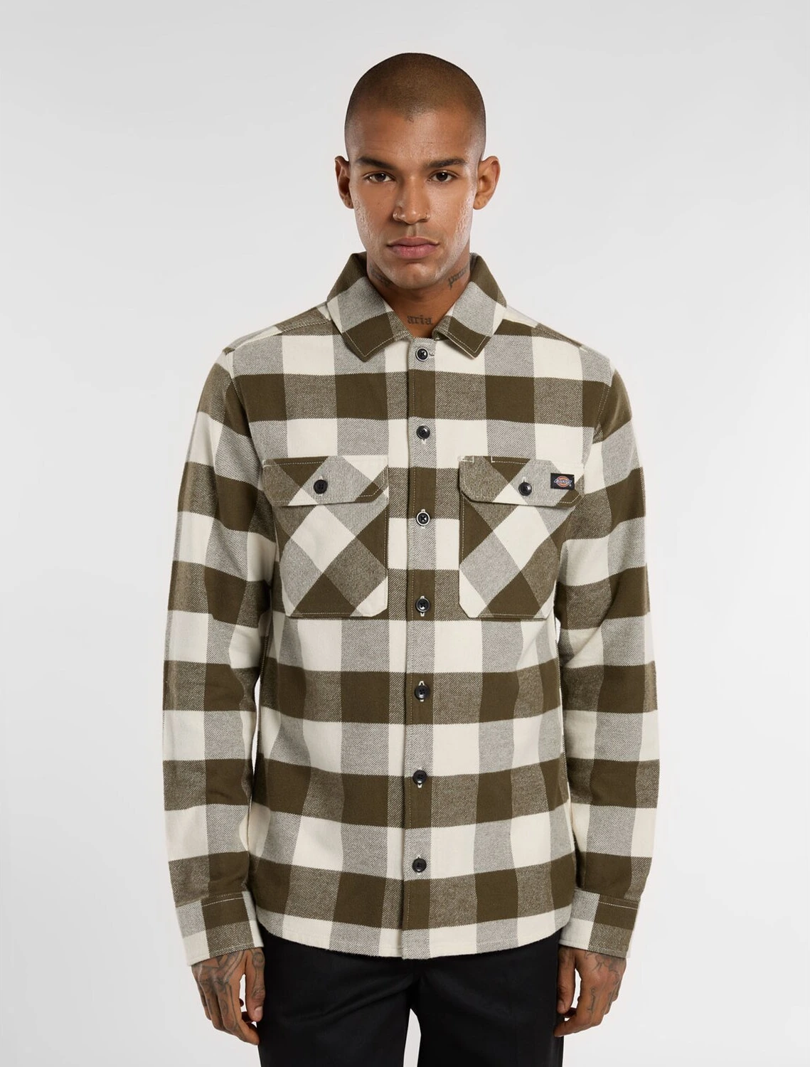 Dickies Sacramento shirt egret, Beige, 2XL