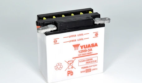 Yuasa Battery 12N9-3A (dc) no acid included (5)