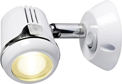Articulated HI-POWER LED white spotlight 12/24 V