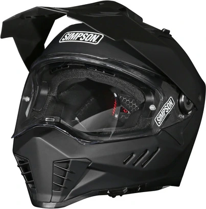 SIMPSON Helmet Xcursion matt black, S