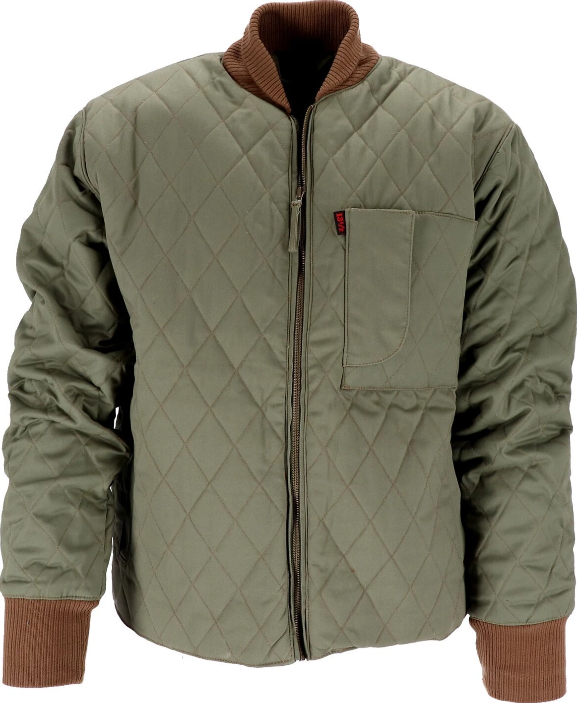 13 1/2 Long Haul Jacket, army Green, Green, S