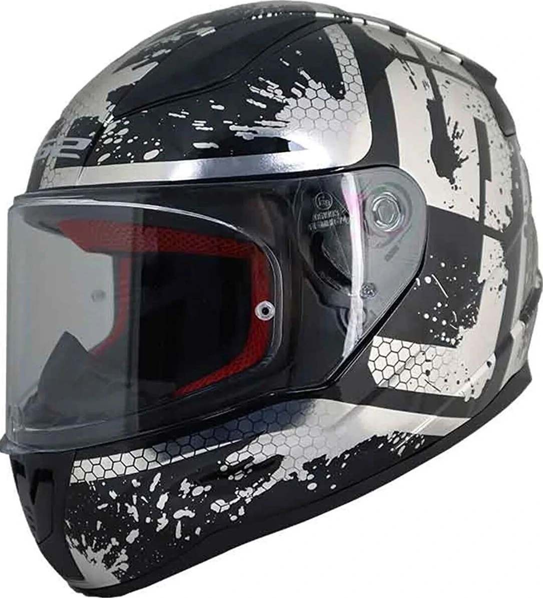 LS2 FF353 RAPID SPY helmet - Matt Black Silver, M