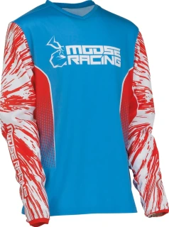 Blue / Blue, Red, White / Moose Racing