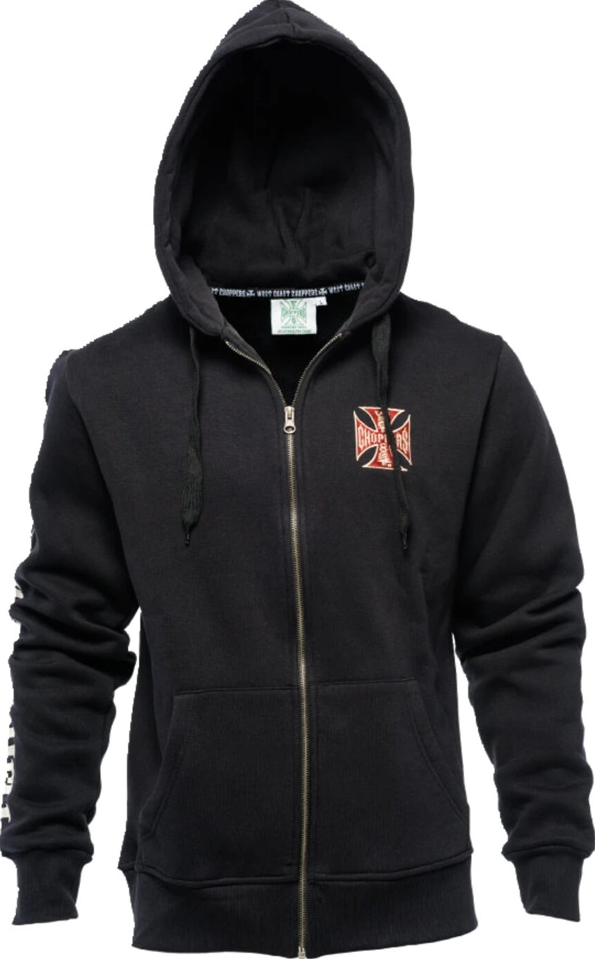 WCC El Diablo zip hoodie, Black, S