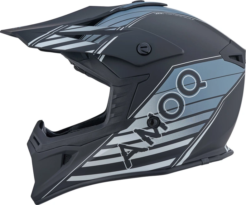 AMOQ Meteor V2 Helmet Axis Black/Grey, XS