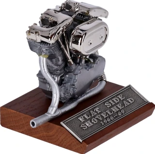 V-Twin Mfg, Shovelhead flat side 1:6 scale motor model