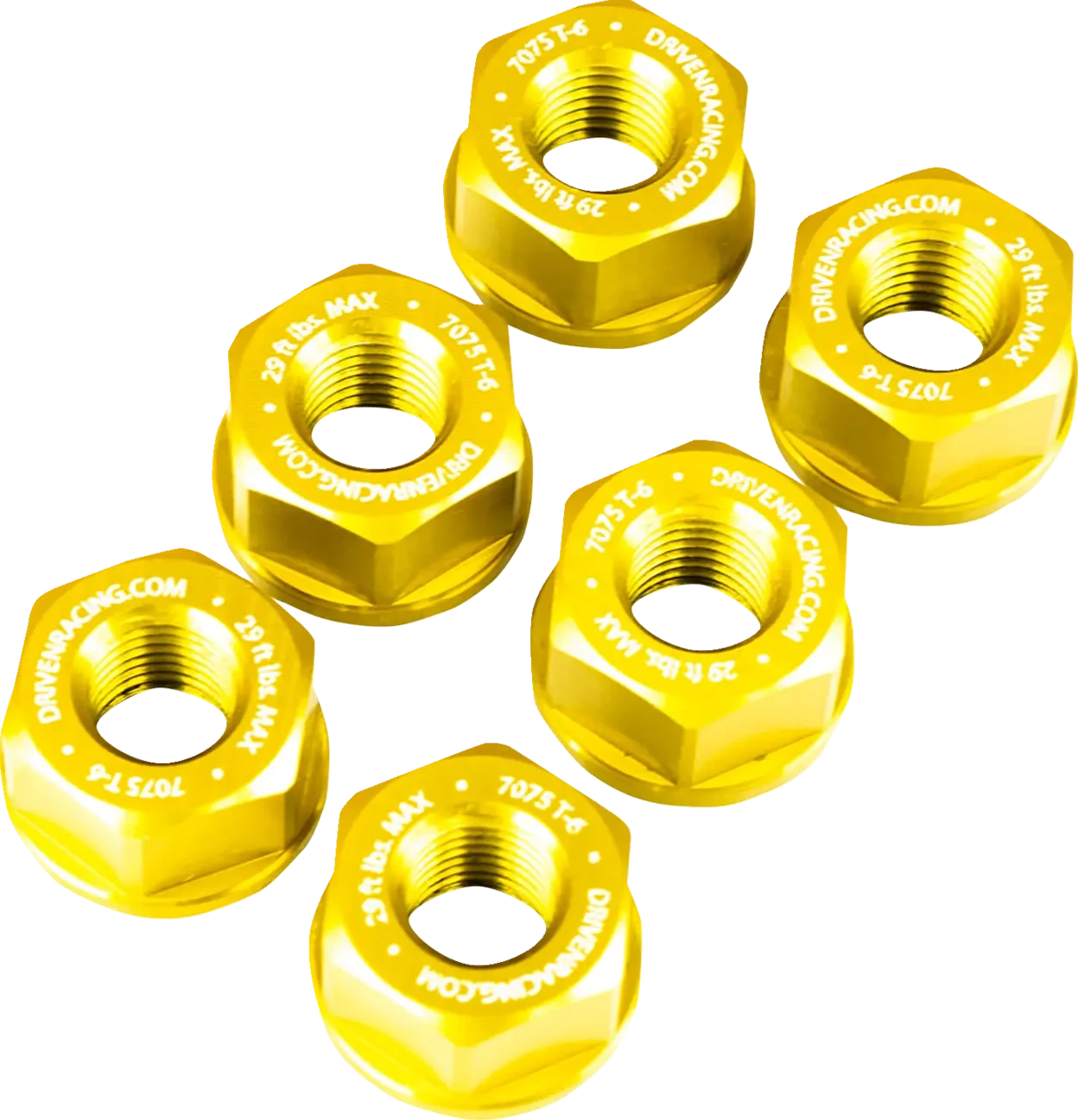 SPKT NUT ALM 10X1.0 GLD