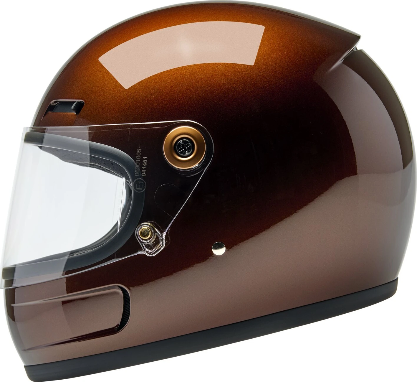 Biltwell Gringo SV helmet metallic whiskey, Brown, M