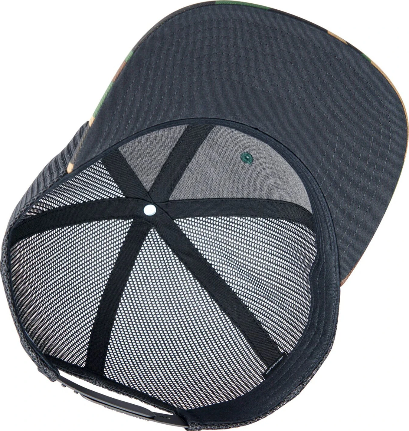 Biltwell Woodland trucker cap camo