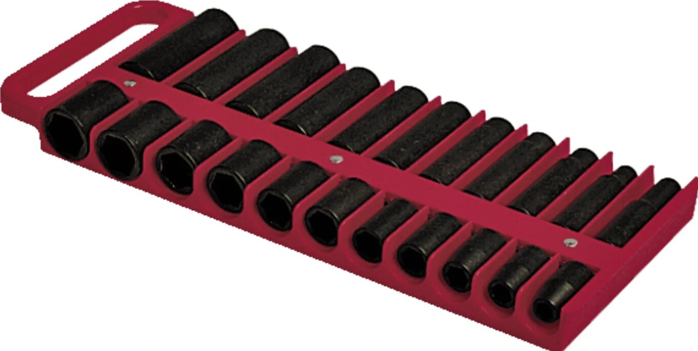 Lisle, 1/2" socket holder, Red