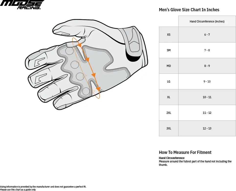 GLOVE LINER MOOSE HALF FINGER GY SM
