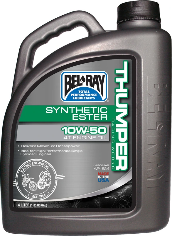 Bel-Ray Thumper® Racing Works Synthetic Ester 4T 10W-50 4L