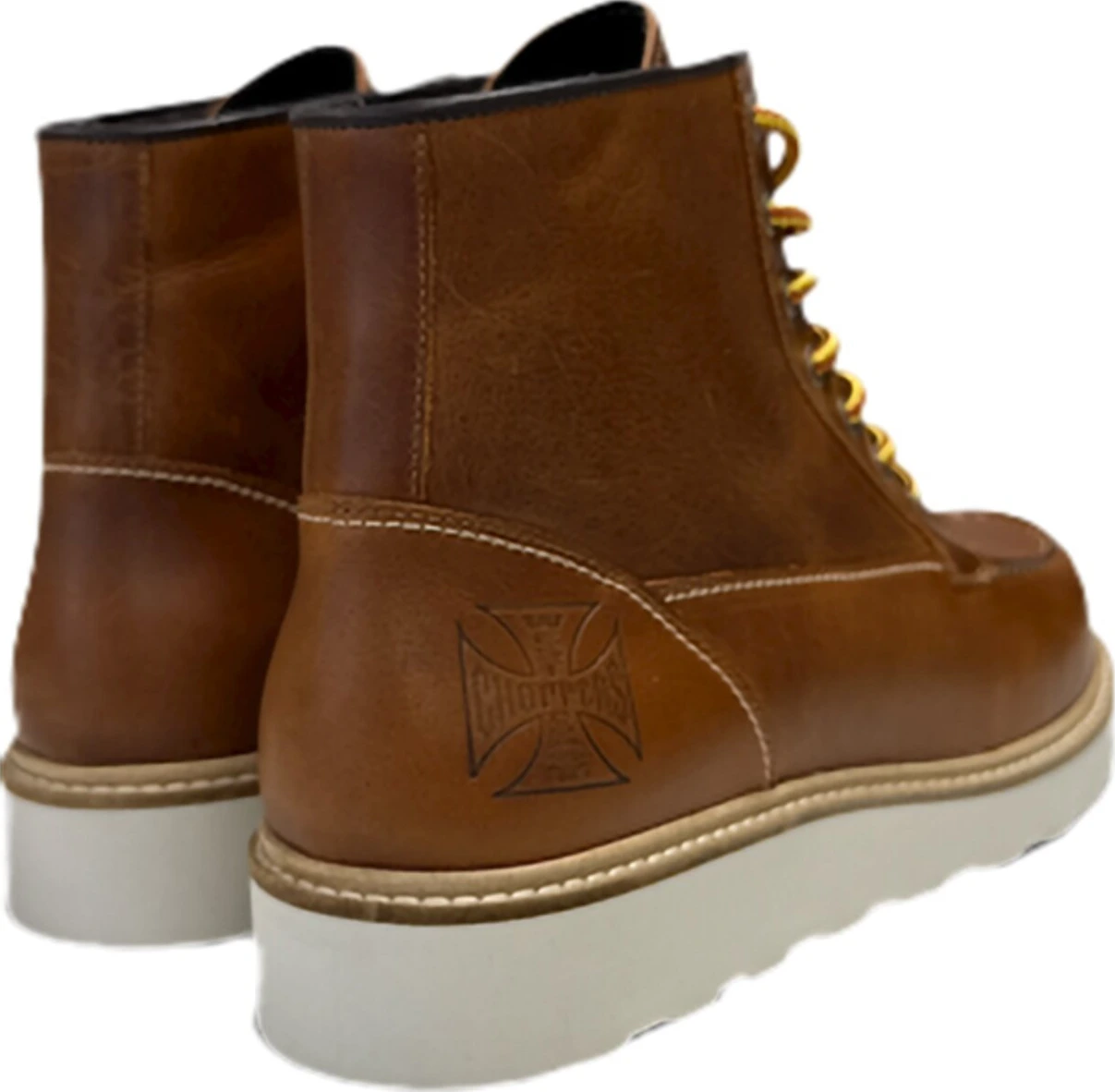 WCC Rigid boots, cognac, 43