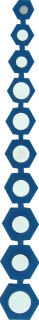 Lang Tools, magnetic socket inserts. Metric sizes