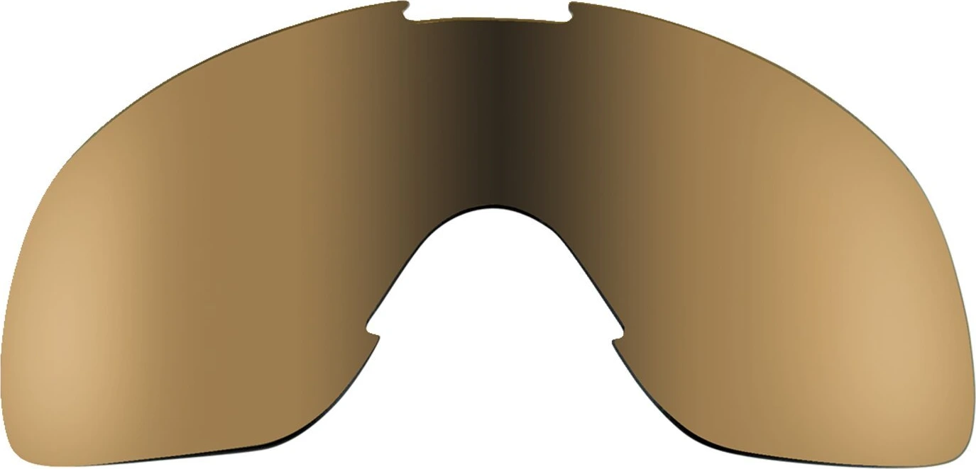 Biltwell Overland goggle lens gold mirror, brown