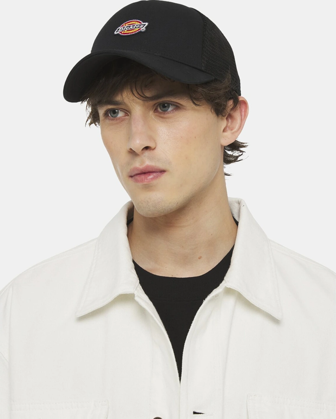 Dickies Hanston trucker cap, Black