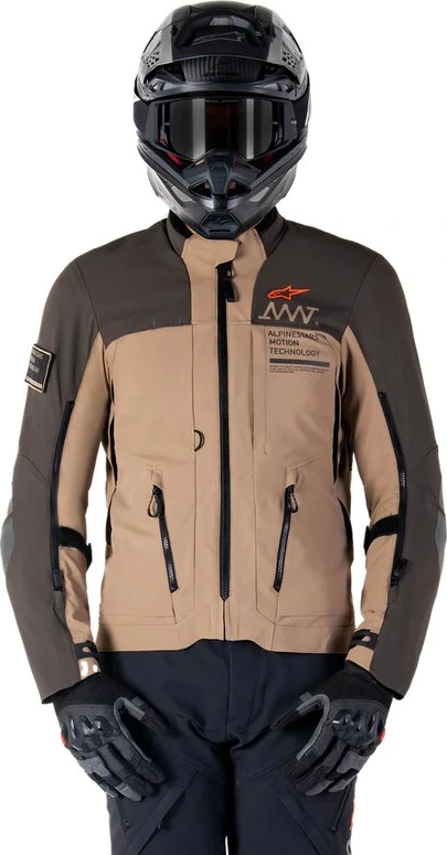 Alpinestars Jacket AMT-8 Strech Drystar XF Brown, S
