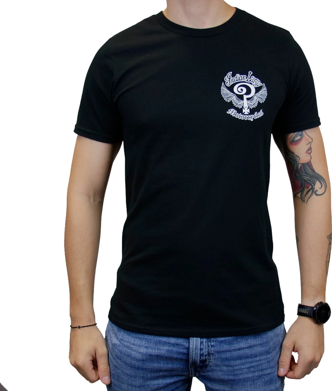 Indian Larry John's t-shirt