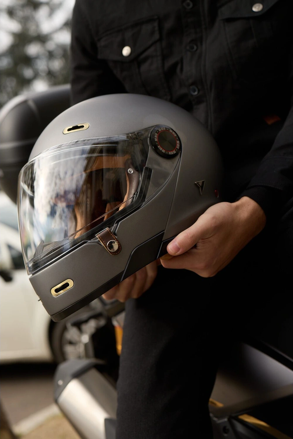By City Roadster III helmet, Gray, L, matt