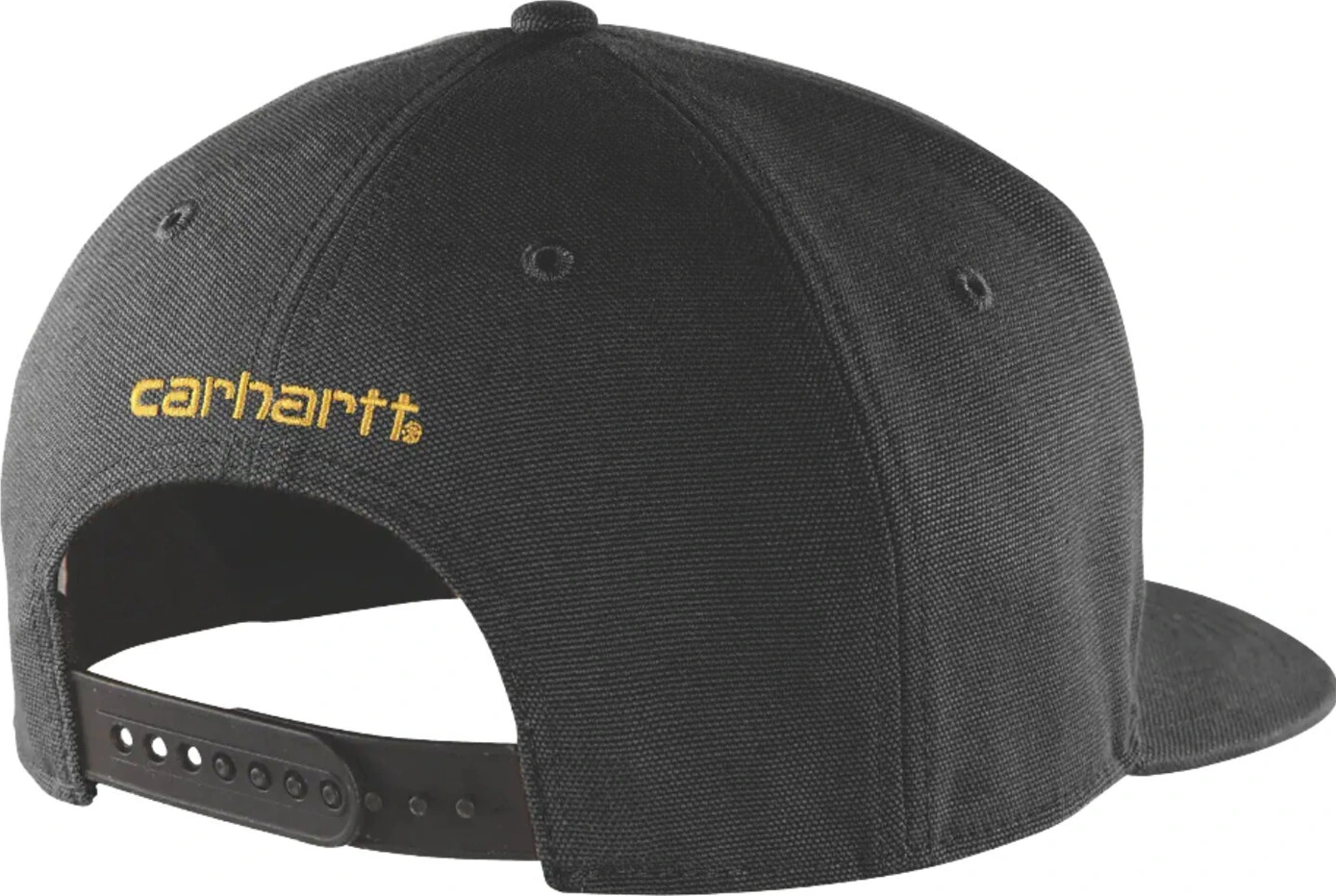 Carhartt Firm Duck Flat Brim cap, Black