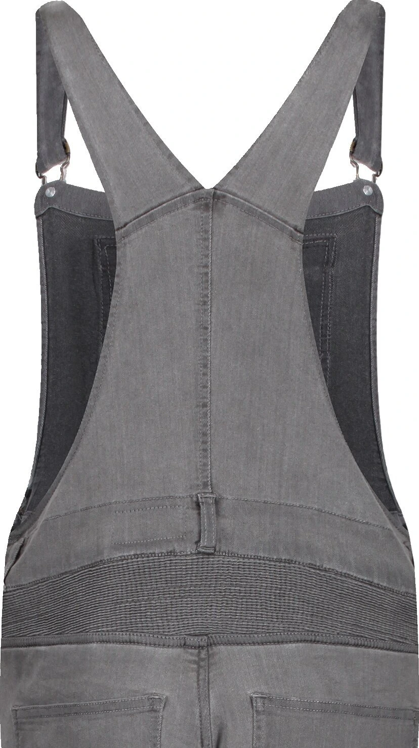 Motogirl Irene Grey "Dungri" overall, Gray, S