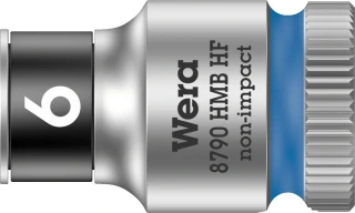 Wera Zyklop 3/8" socket with holding function - Metric 6.0