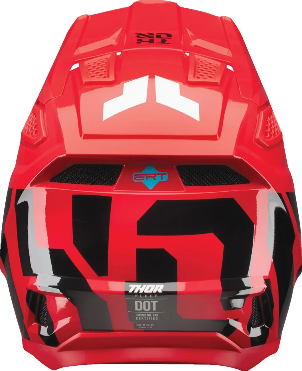 HELMET FLEET FORGE RED LG