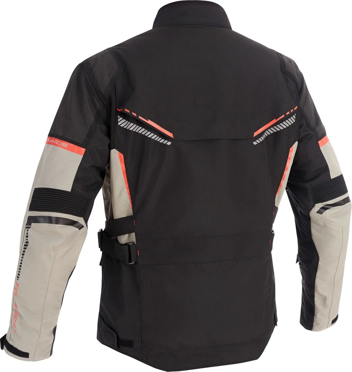 Lindstrands textile jacket Sylarna Black/light grey, 58