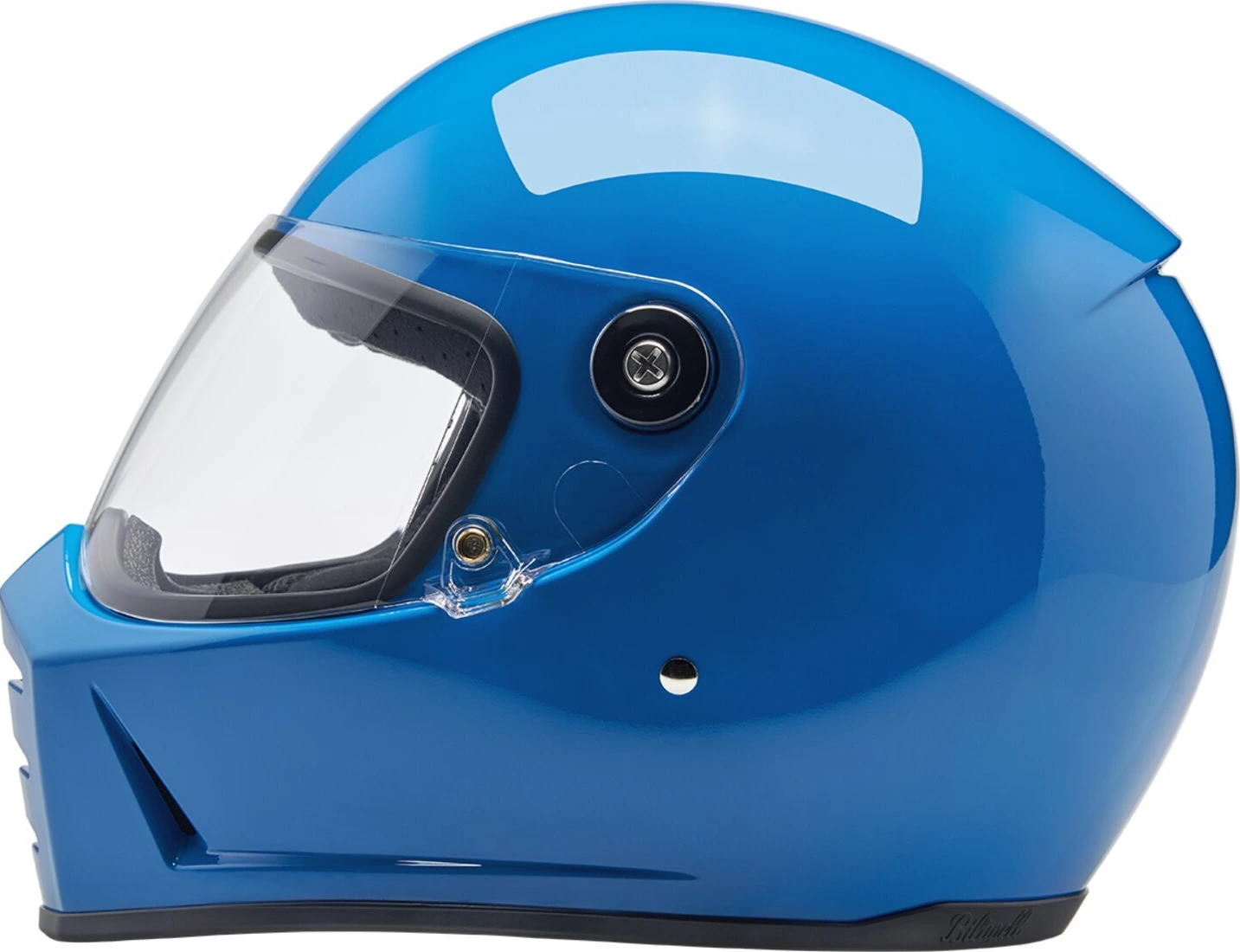 Biltwell Lane Splitter helmet, tahoe Blue, Blue, S, Gloss