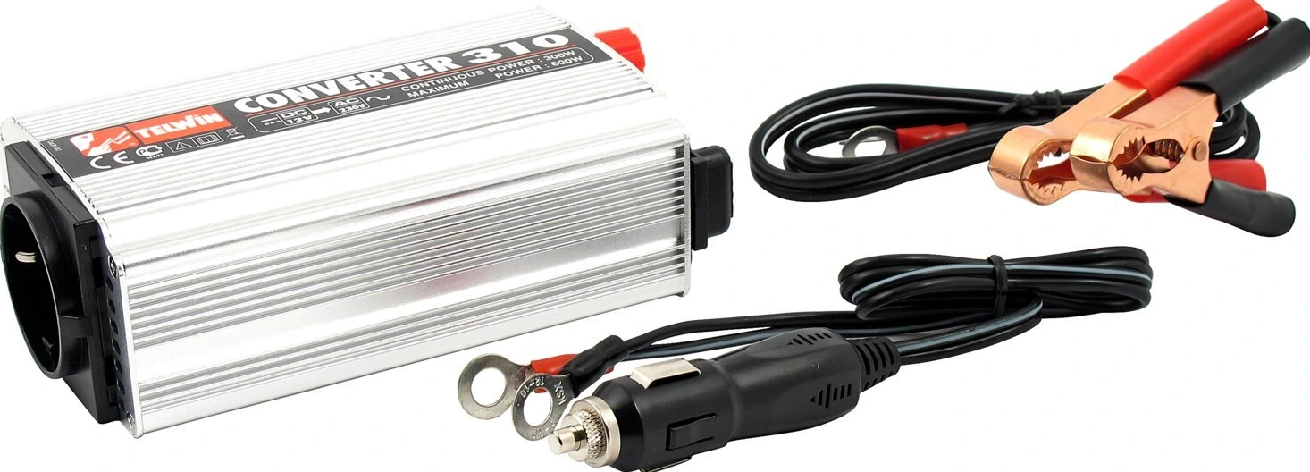 Power converter, 12-Volt to 130-Volt