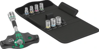Wera, Kraftform Kompact 400 RA. 1/4" drive. Metric sizes