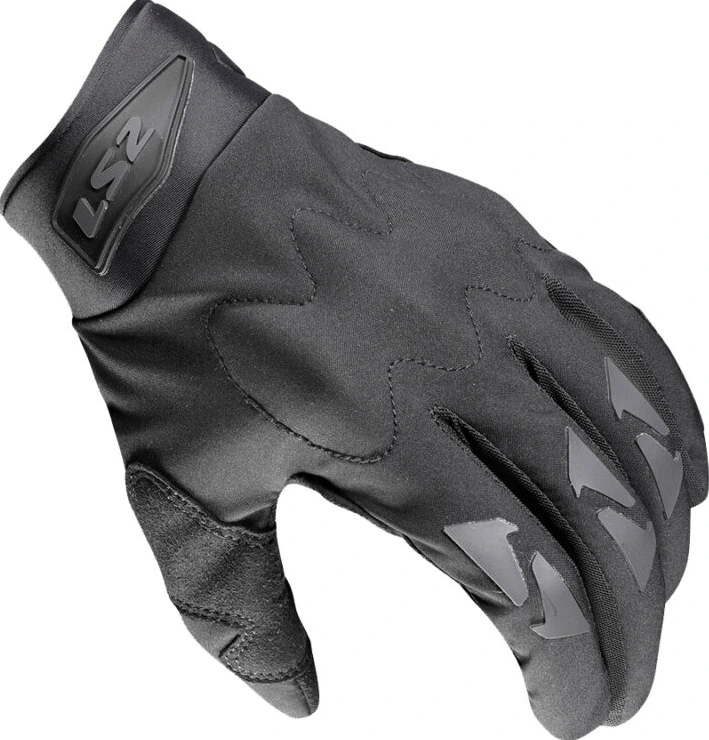 LS2 HIKER MAN GLOVES - L, Black