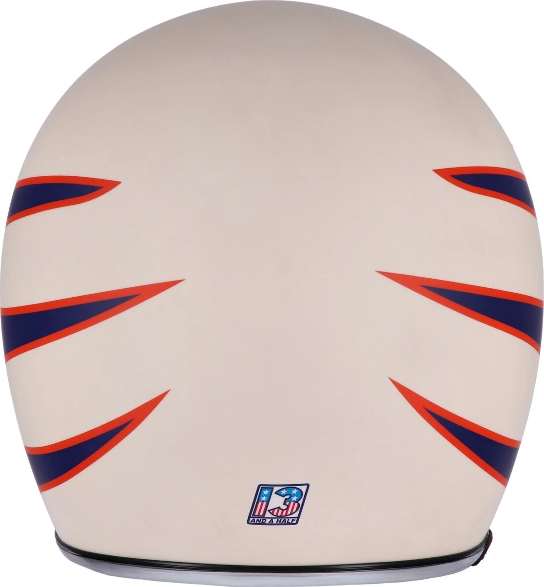 13 1/2 Skull bucket helmet, superior vintage White, White, XL, Matte