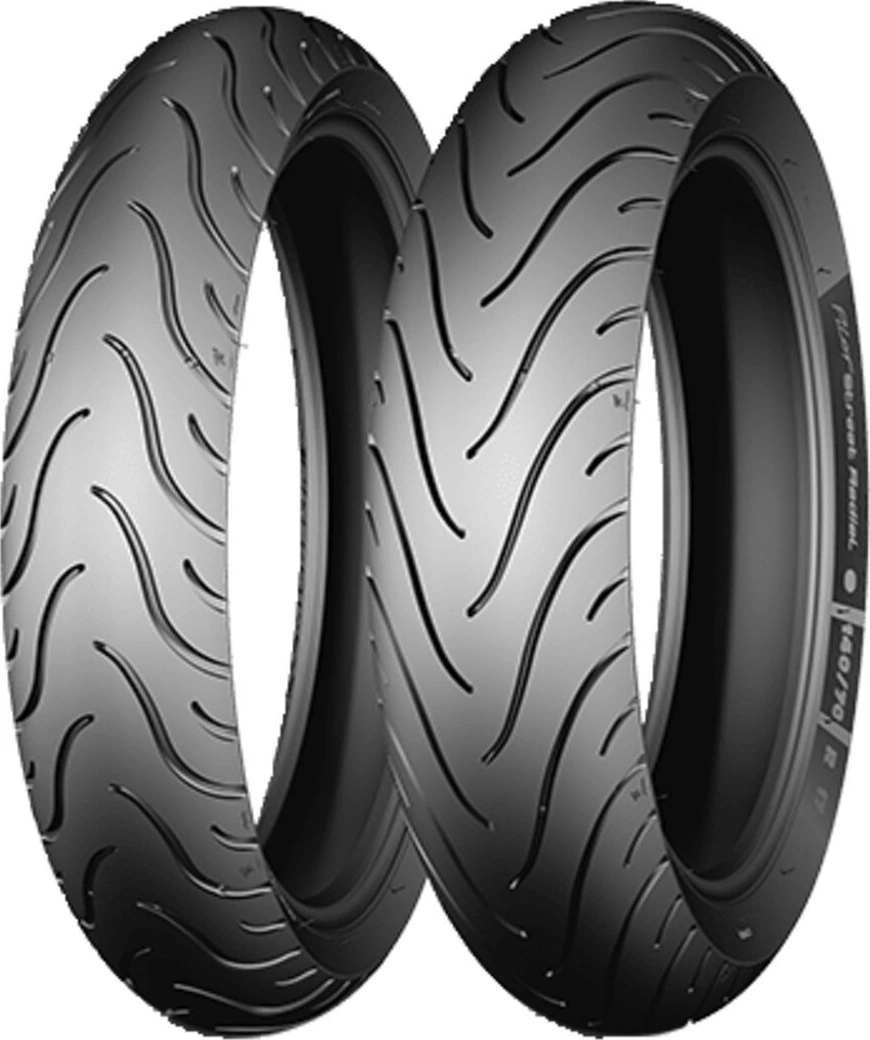Michelin, front tire 120/70 R17 Pilot Street Radial TL 58H