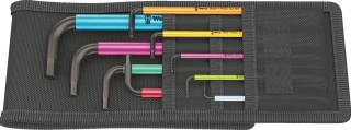 Wera hex key set multicolor - US sizes