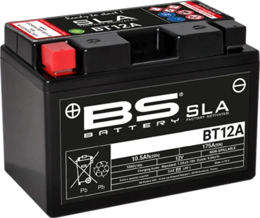 BS Battery BT12A (FA) SLA - Noslēgts un aktivēts
