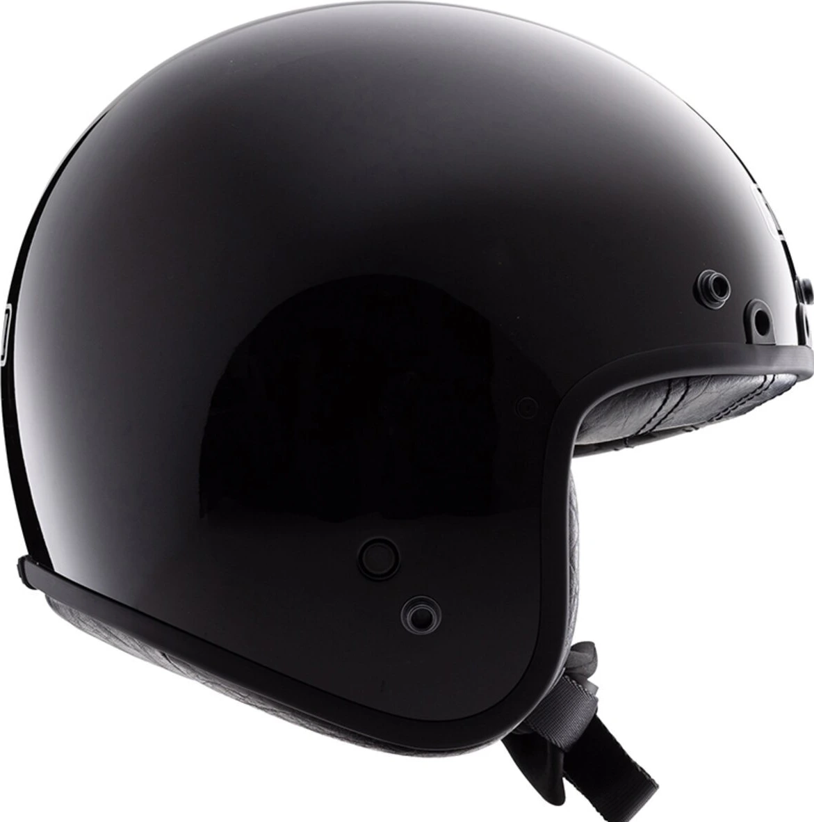 Simpson Chopper helmet, Black, S, Gloss