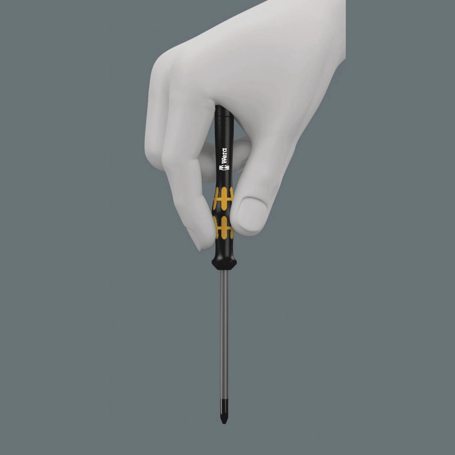 Wera ESD safe screwdriver set for electronic applications, Black
