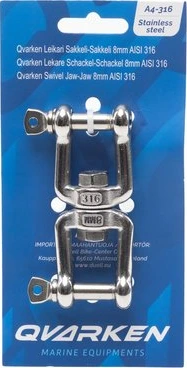 Qvarken Swivel Jaw+Jaw AISI316 10mm