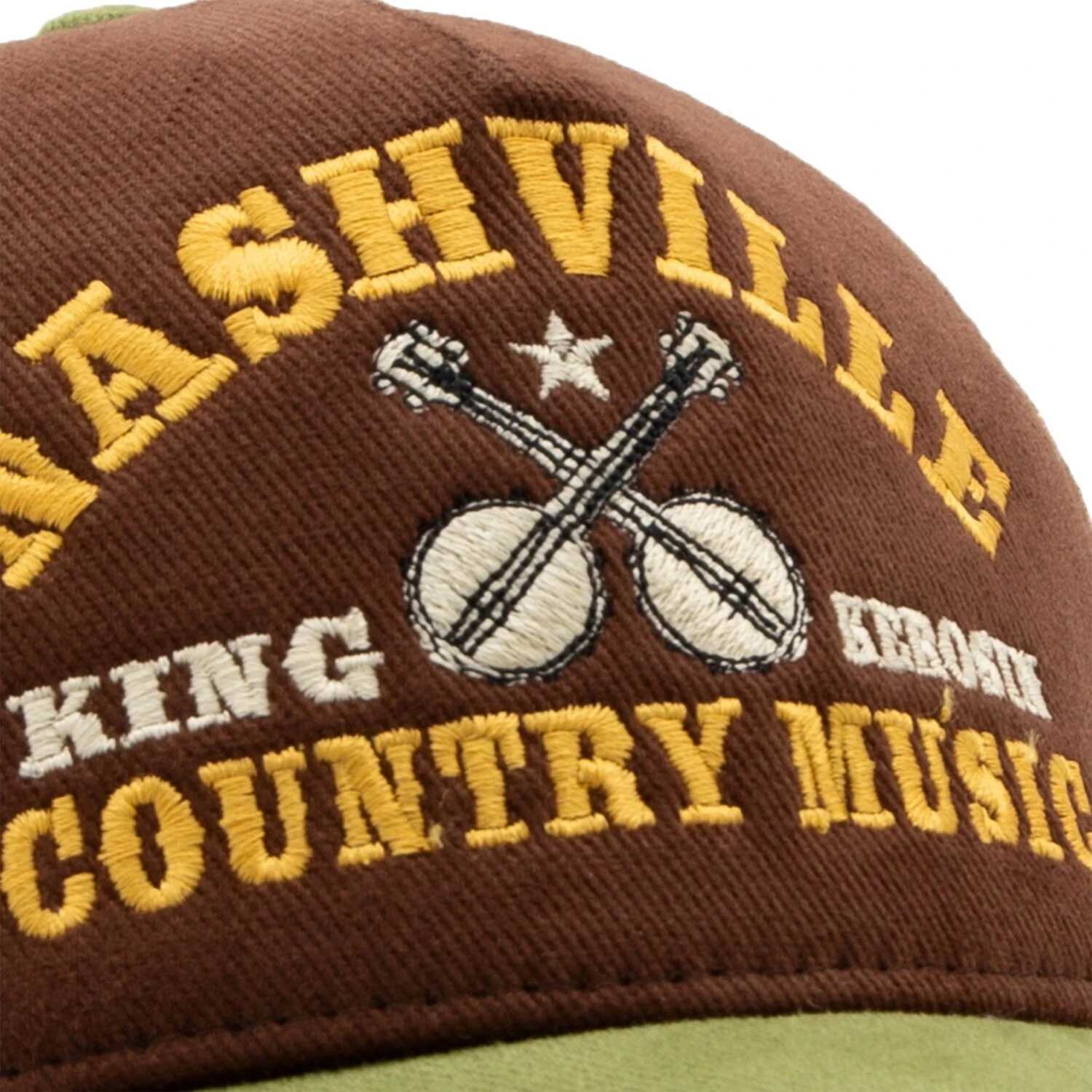 King Kerosin Nashville cap, black, Brown