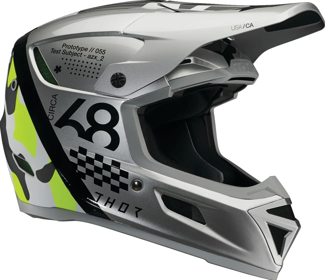 HELMET REFLEX SPORT RIOT GY/AC XS