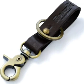 Trip Machine Key Fob tobacco / antique