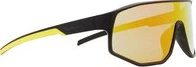 Spect Red Bull Dash Sunglasses Soft Black-Yellow w blue-pink-yellow mirror lens