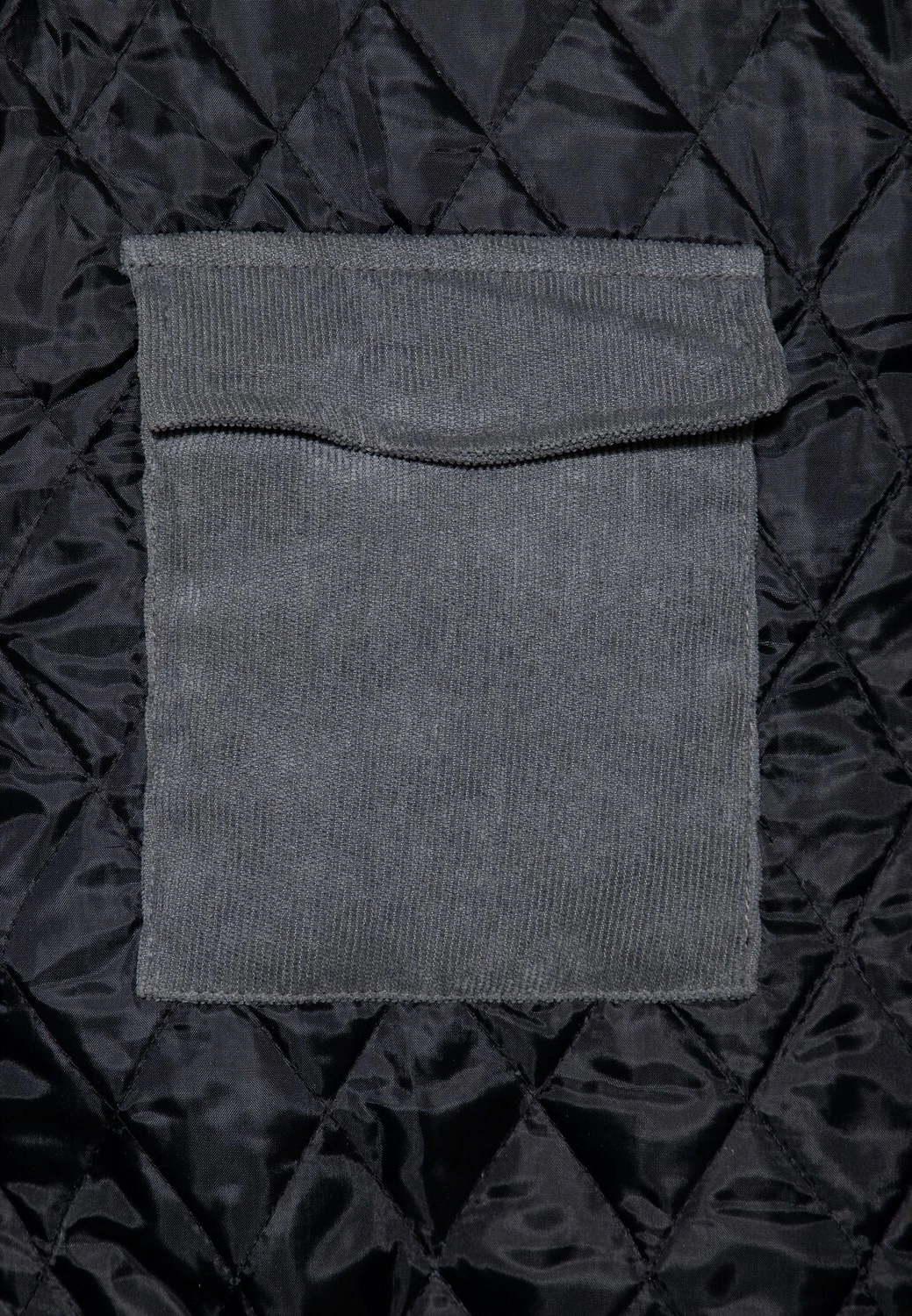King Kerosin KK corduroy jacket, steel Gray, grey, S