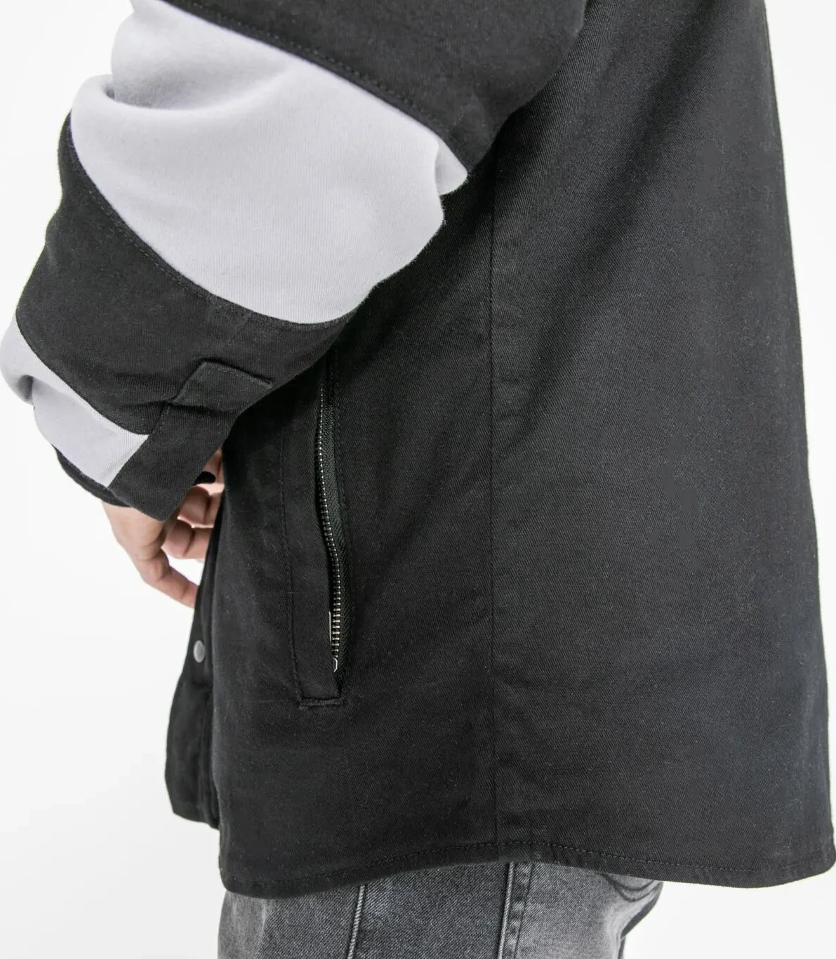 MOTOSHIRT PRISON BLACK/WHITE 5XL